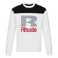 Probus Rhude Racing Panel LS Shirt White-Black-Red Rhude Racing Panel LS Shirt White-Black-Red XS