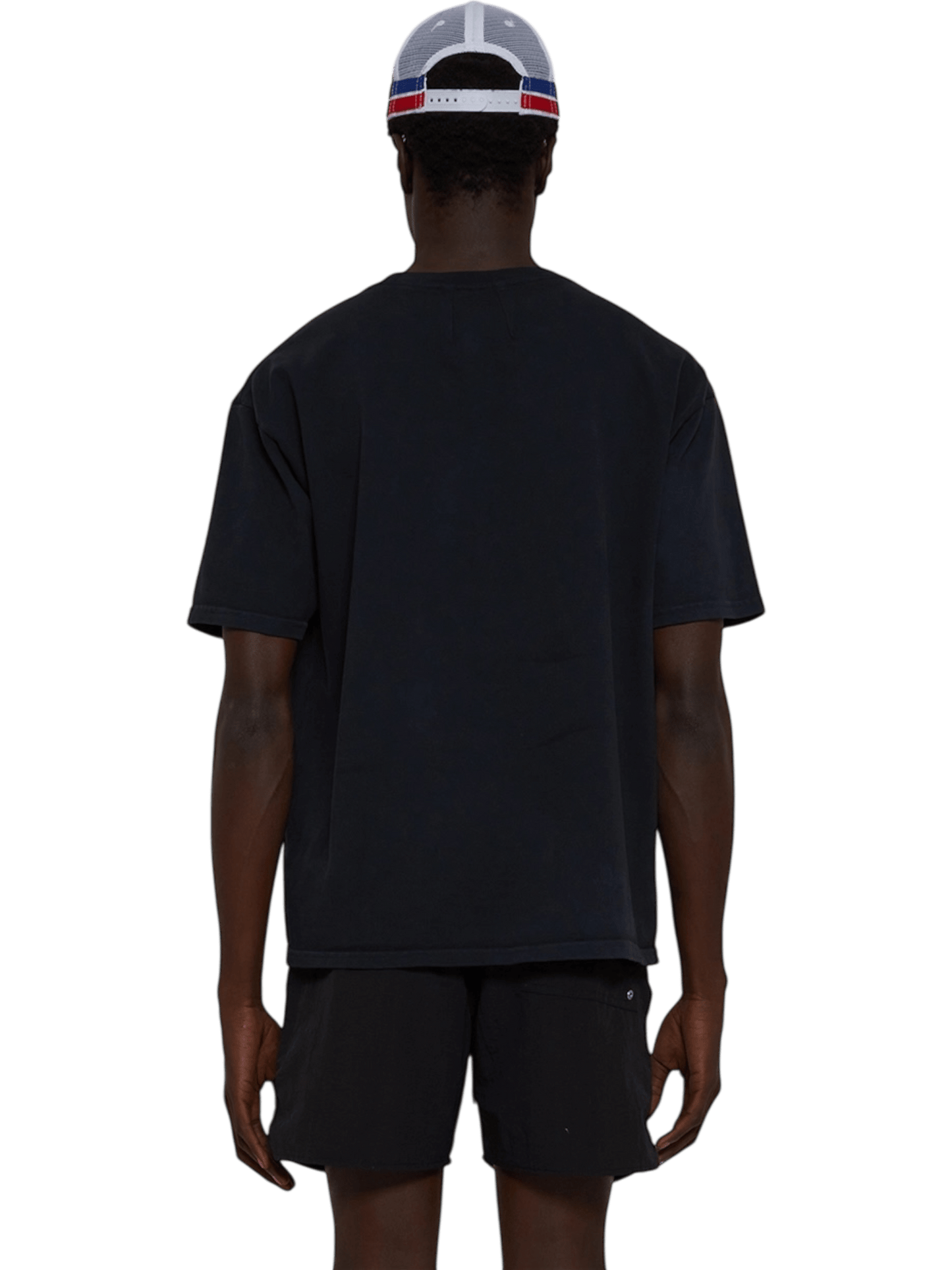 Rhude Ramatuelle Intl Racing Tee Vtg Black/White