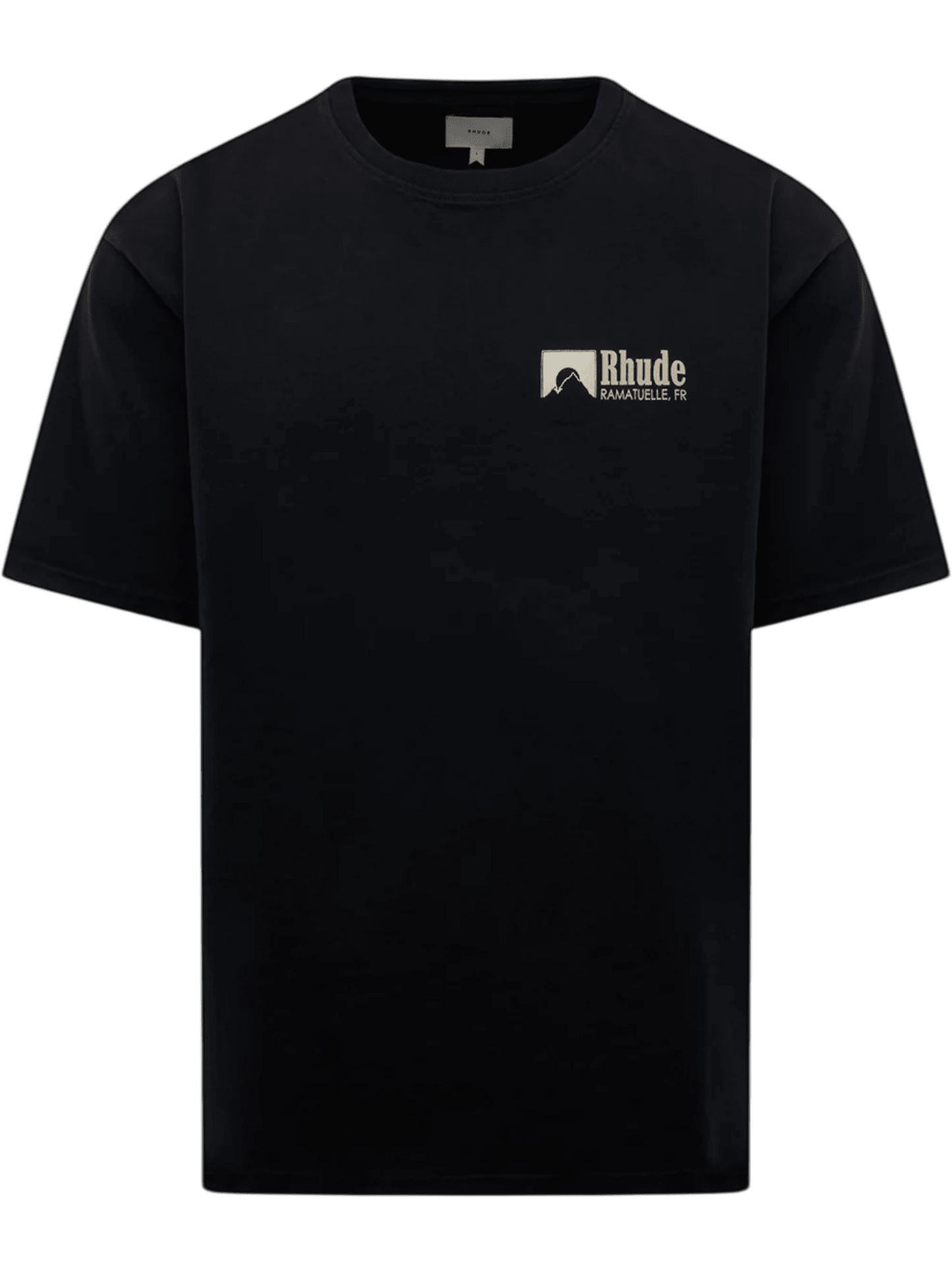 Rhude Ramatuelle Intl Racing Tee Vtg Black/White