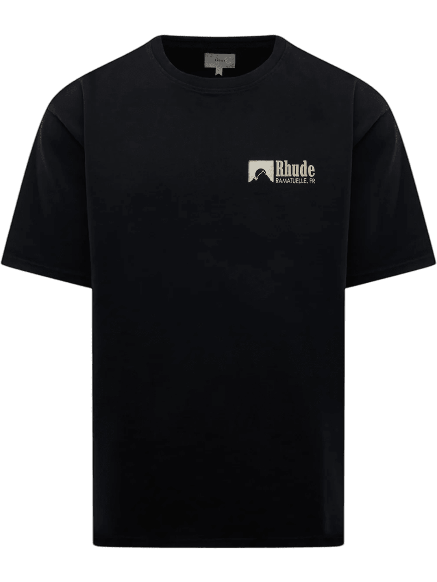 Rhude Ramatuelle Intl Racing Tee Vtg Black/White