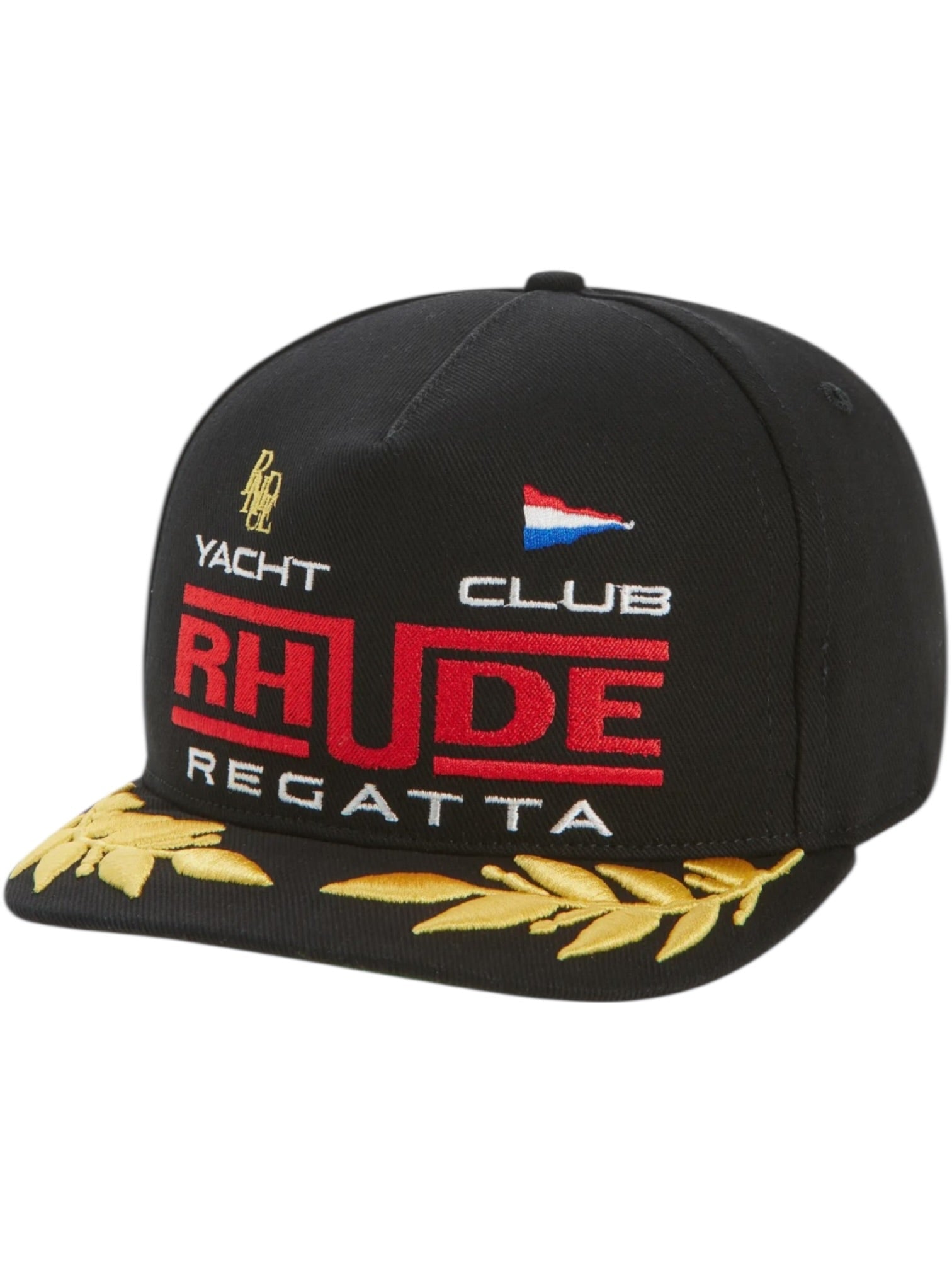 Rhude Regatta Club Hat Black/White/Red