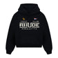 Rhude Regatta Club Hoodie Vtg Black/White