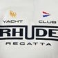 Rhude Regatta Club Tee Vtg White/Black-Green