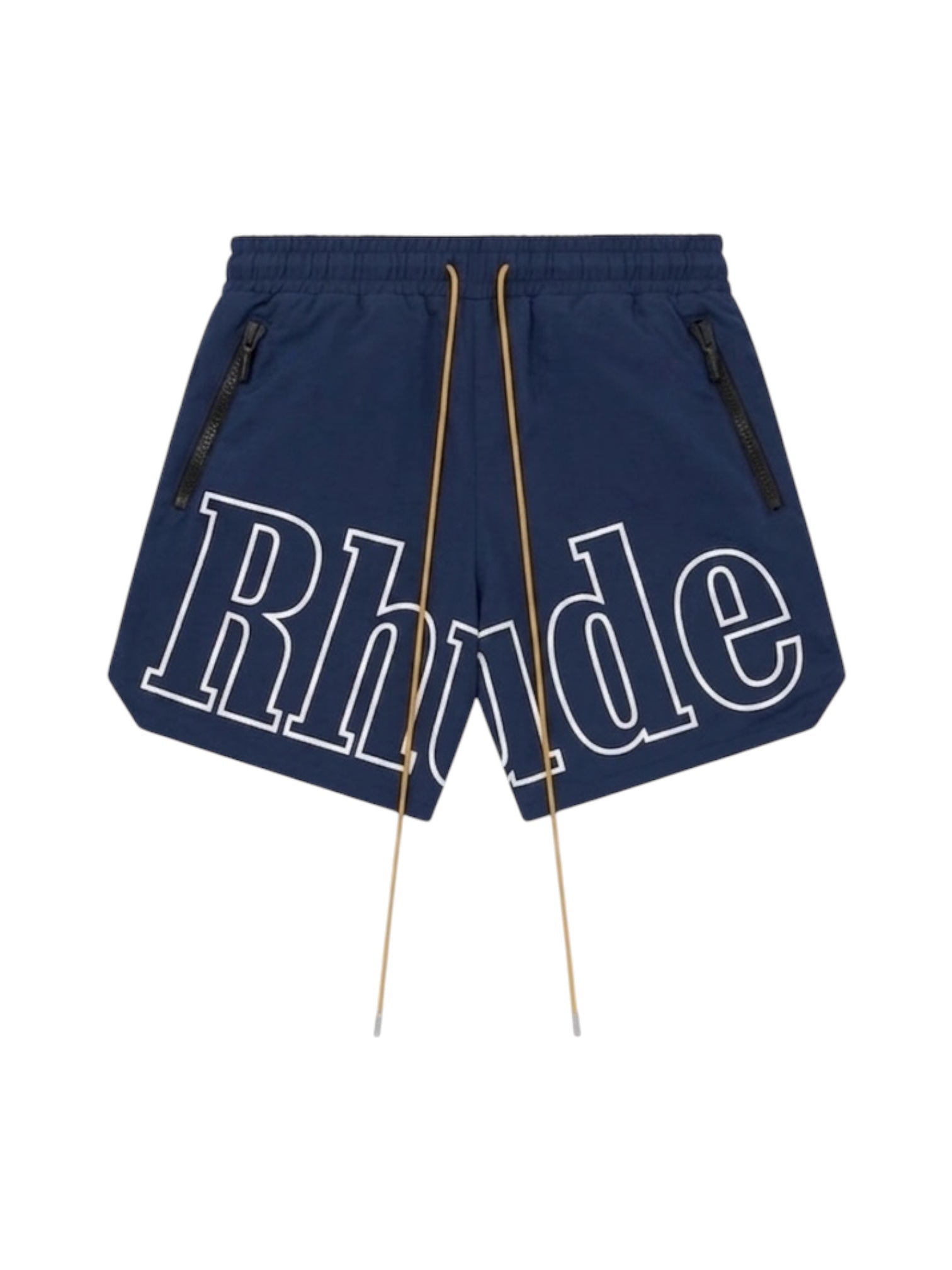 Rhude RH Logo Shorts Navy - Probus