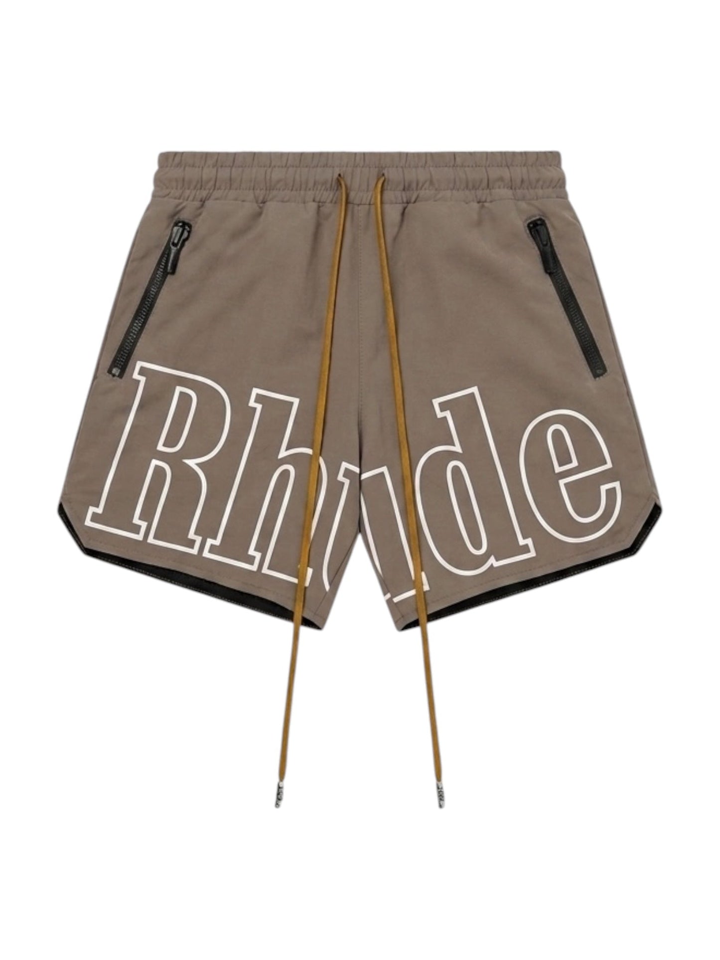 Rhude RH Logo Shorts Taupe