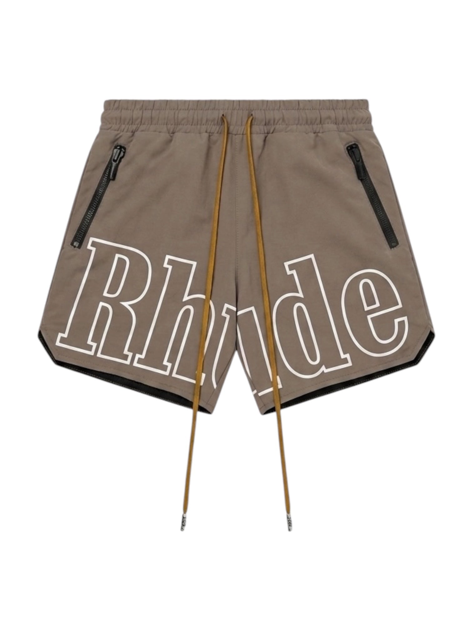 Rhude RH Logo Shorts Taupe
