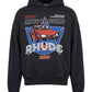 Probus Rhude Road To Cairo Hoodie Vtg Black/Red Rhude Road To Cairo Hoodie Vtg Black/Red BLACK