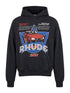 Probus Rhude Road To Cairo Hoodie Vtg Black/Red Rhude Road To Cairo Hoodie Vtg Black/Red BLACK
