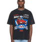 Probus Rhude Road To Cairo Tee Vtg Black/Red Rhude Road To Cairo Tee Vtg Black/Red BLACK