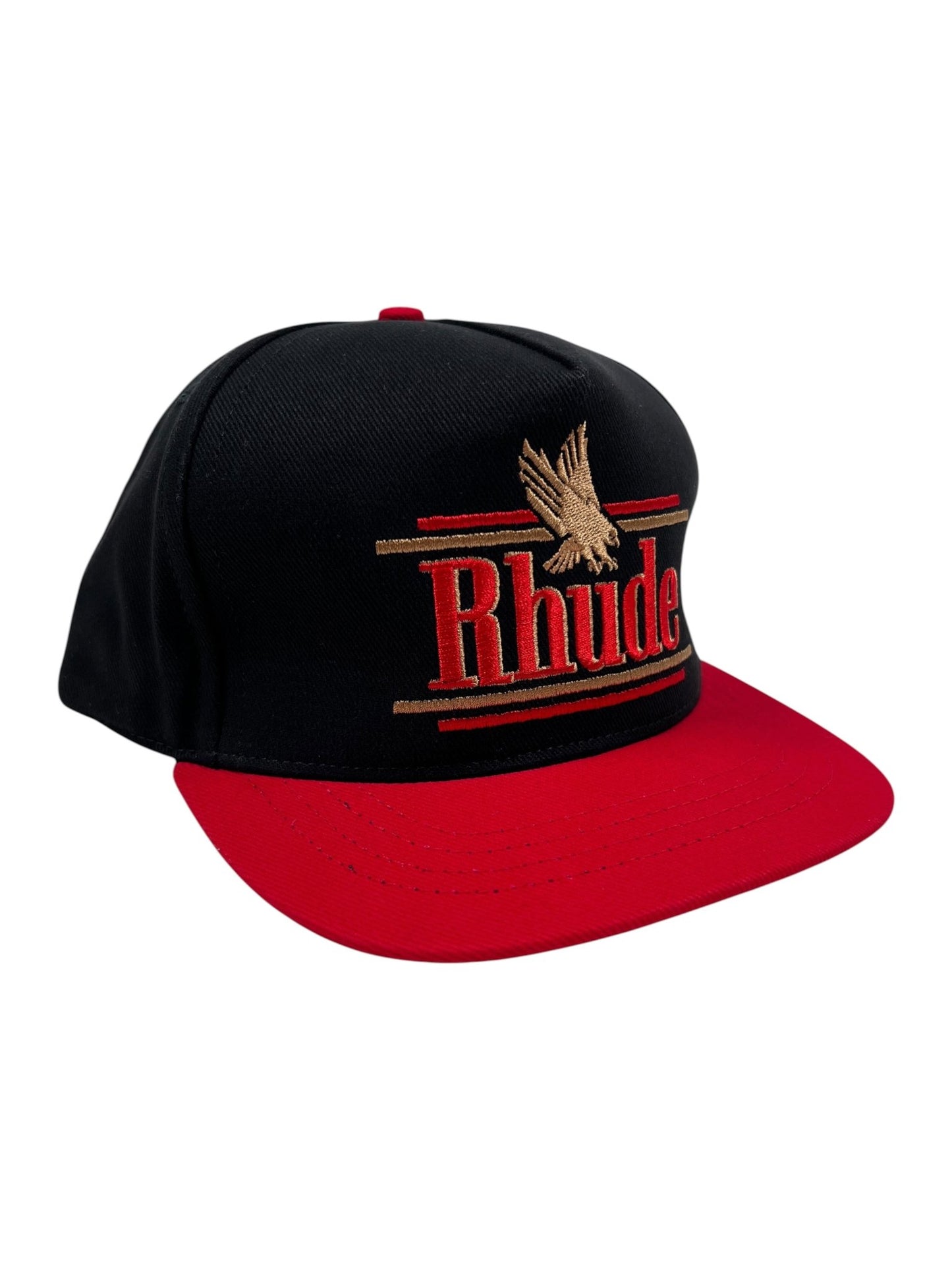 Probus Rhude Rossa Structured Hat Black/Red Rhude Rossa Structured Hat Black/Red BLACK
