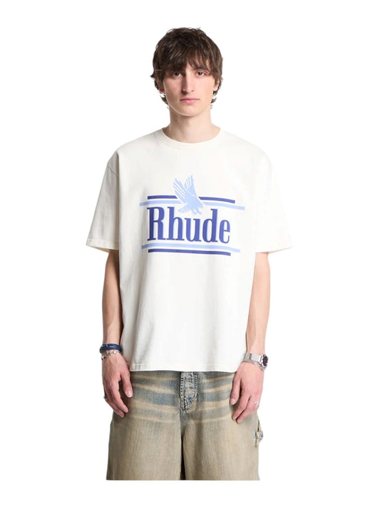 Rhude Rossa Tee Vtg White/Blue