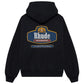 Rhude Safari Crest Hoodie Vintage Blk-Blue-Red