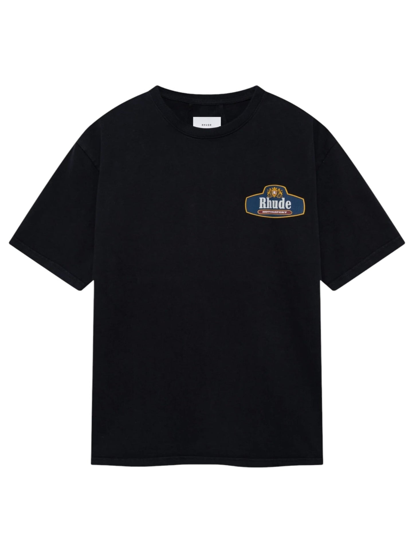 Rhude Safari Crest Tee Vintage Blk-Red-Blue