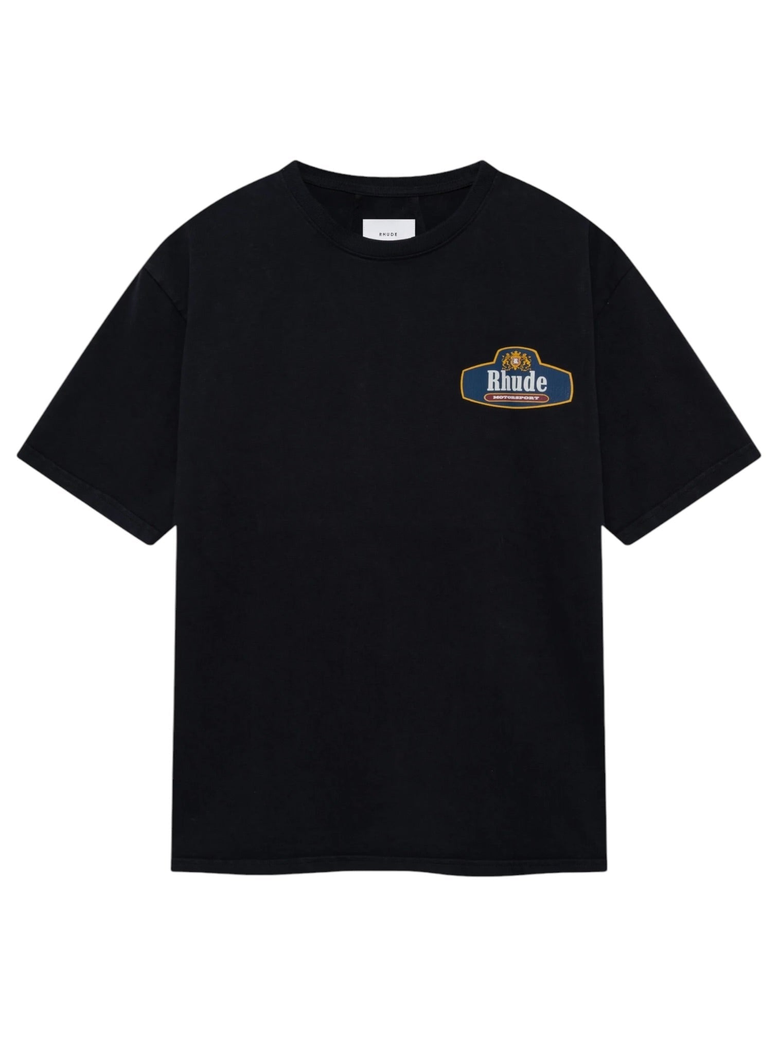 Rhude Safari Crest Tee Vintage Blk-Red-Blue