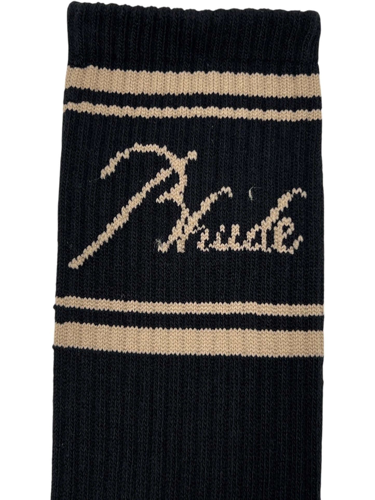 Rhude Script Logo Sock Black/Gold