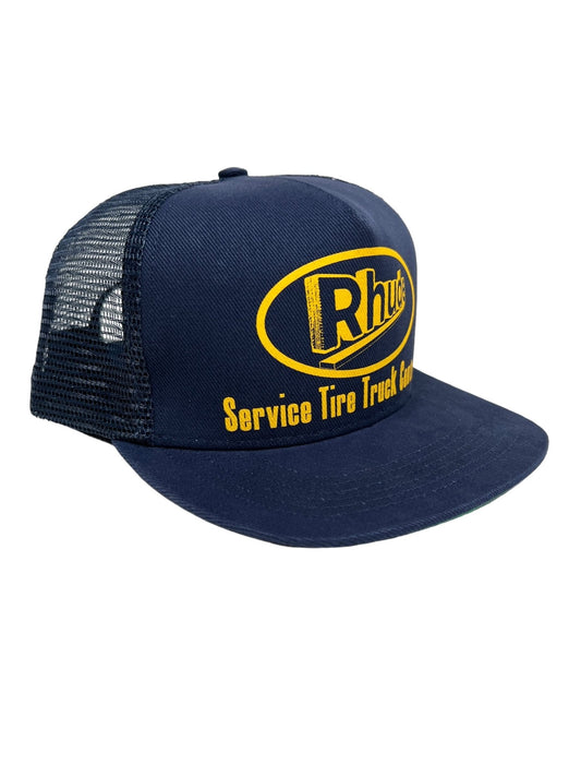 RHUDE SERVICE TRUCKER HAT NAVY