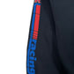 Rhude Split Petrol Logo Hoodie  Vtg Black/Red/Blue