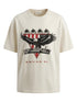 Probus Rhude Stage Racing Tee Vtg White/ Black-Red Rhude Stage Racing Tee Vtg White/ Black-Red WHITE