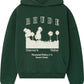 Rhude Thousand Palms Hoodie Vtg Forest Green