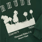 Rhude Thousand Palms Hoodie Vtg Forest Green