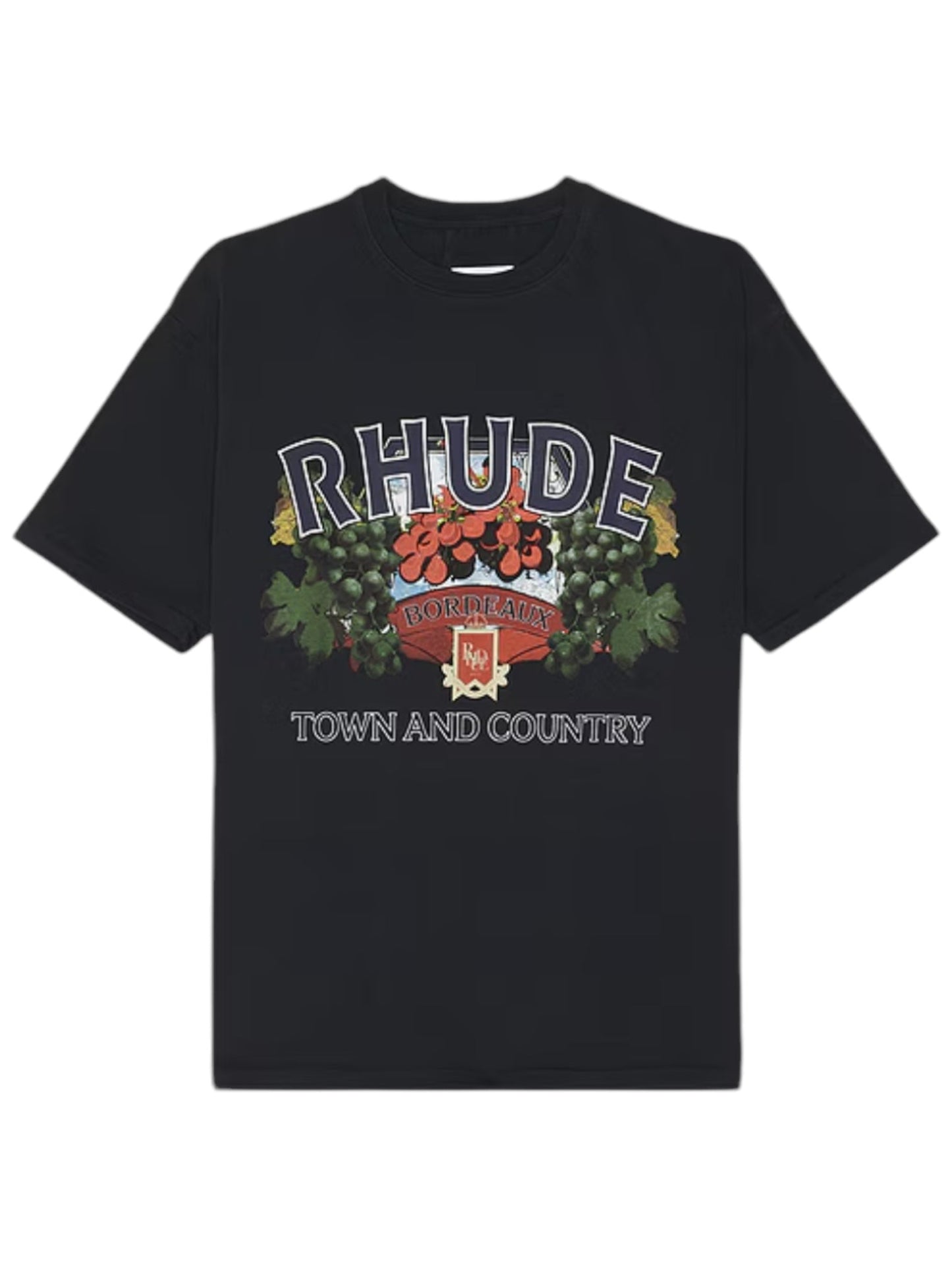 Rhude Town And Country Tee Vtg Blk