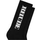 Rhude Tripoli Racing Logo Sock Black-White