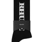 Rhude Tripoli Racing Logo Sock Black-White