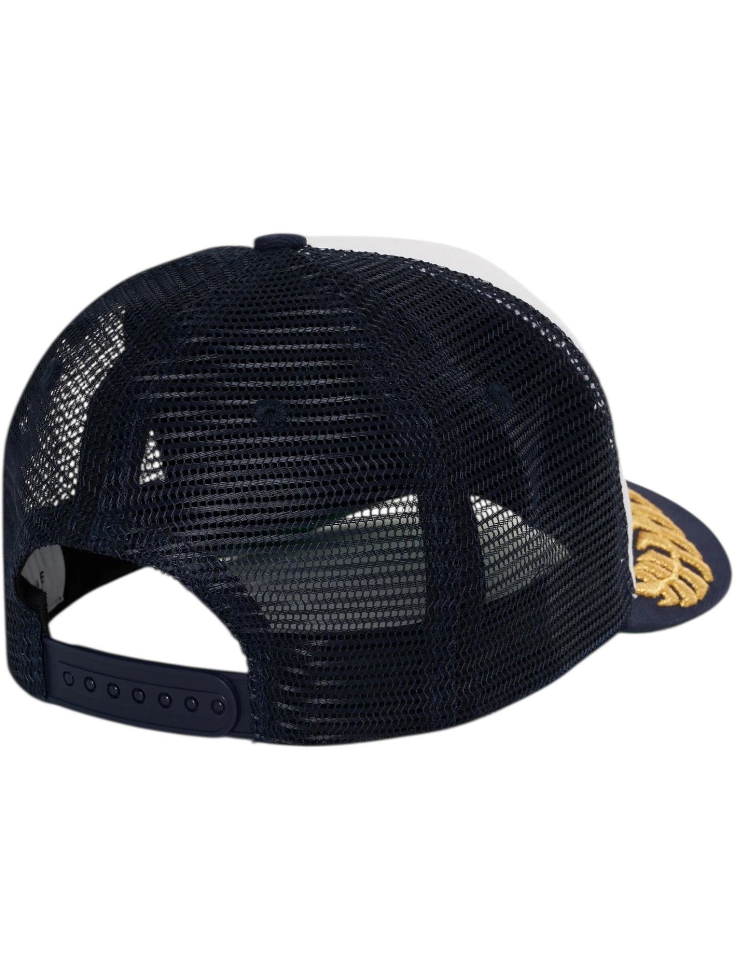 Rhude Usa Sailing Icon Trucker Hat Navy/White