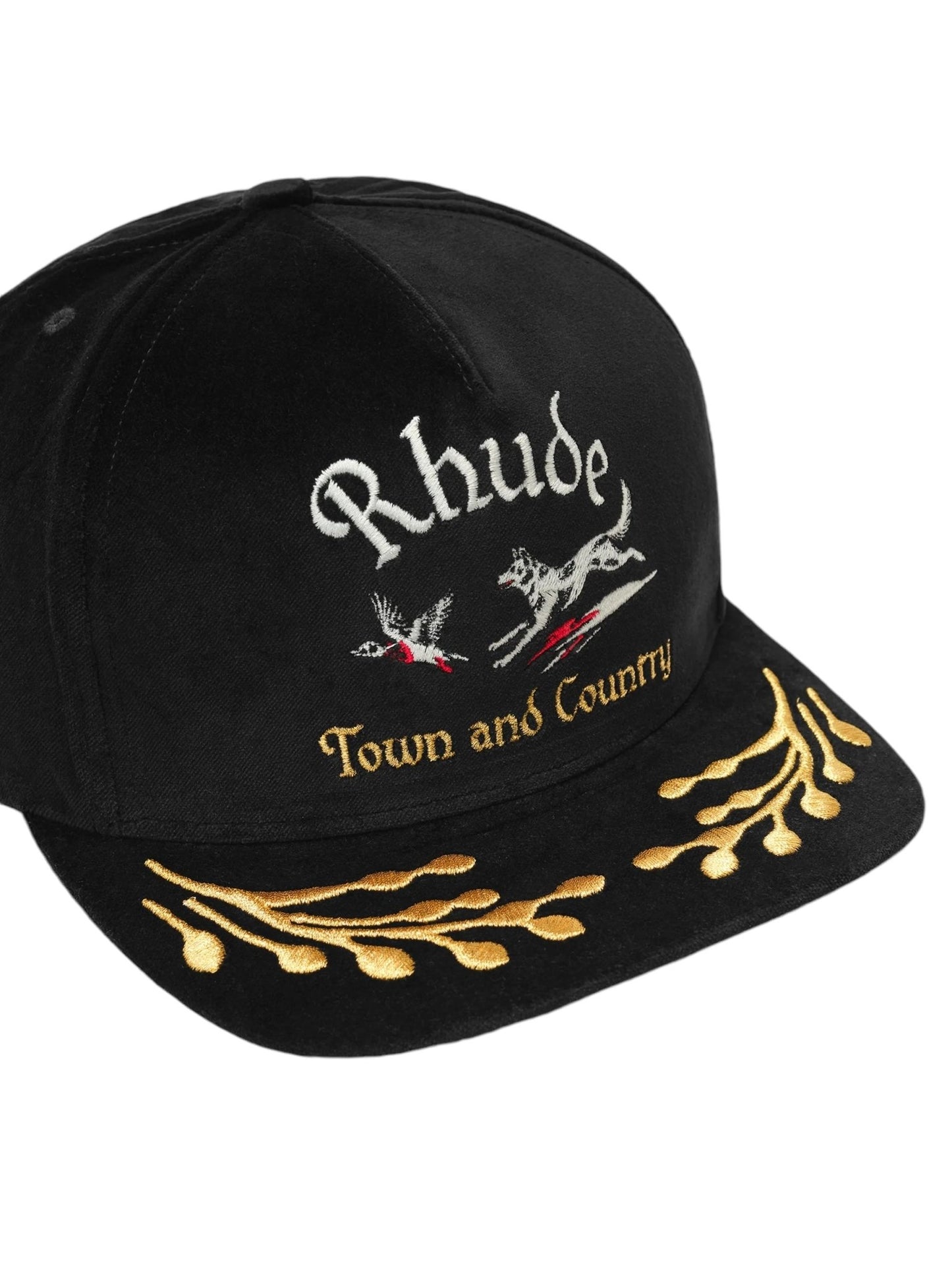 Rhude Wine Country Souvenir Hat Black