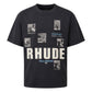 Rhude Winter 91 Rallye Tee Vintage Blk-White-Blue
