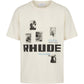 Rhude Winter 91 Rallye Tee Vintage Wht-Black-Blue