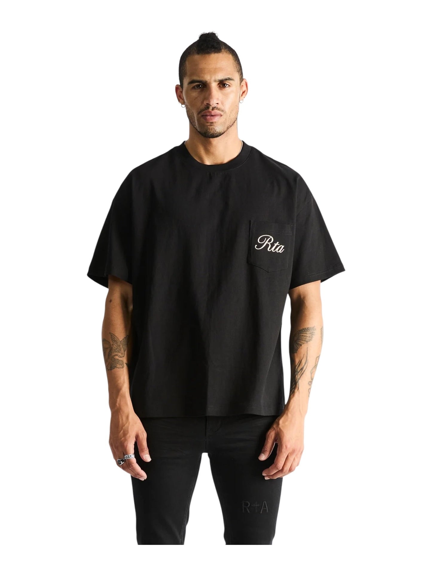 Probus Rta Bastien Pocket Tee | Black Clockface Rta Bastien Pocket Tee | Black Clockface BLACK