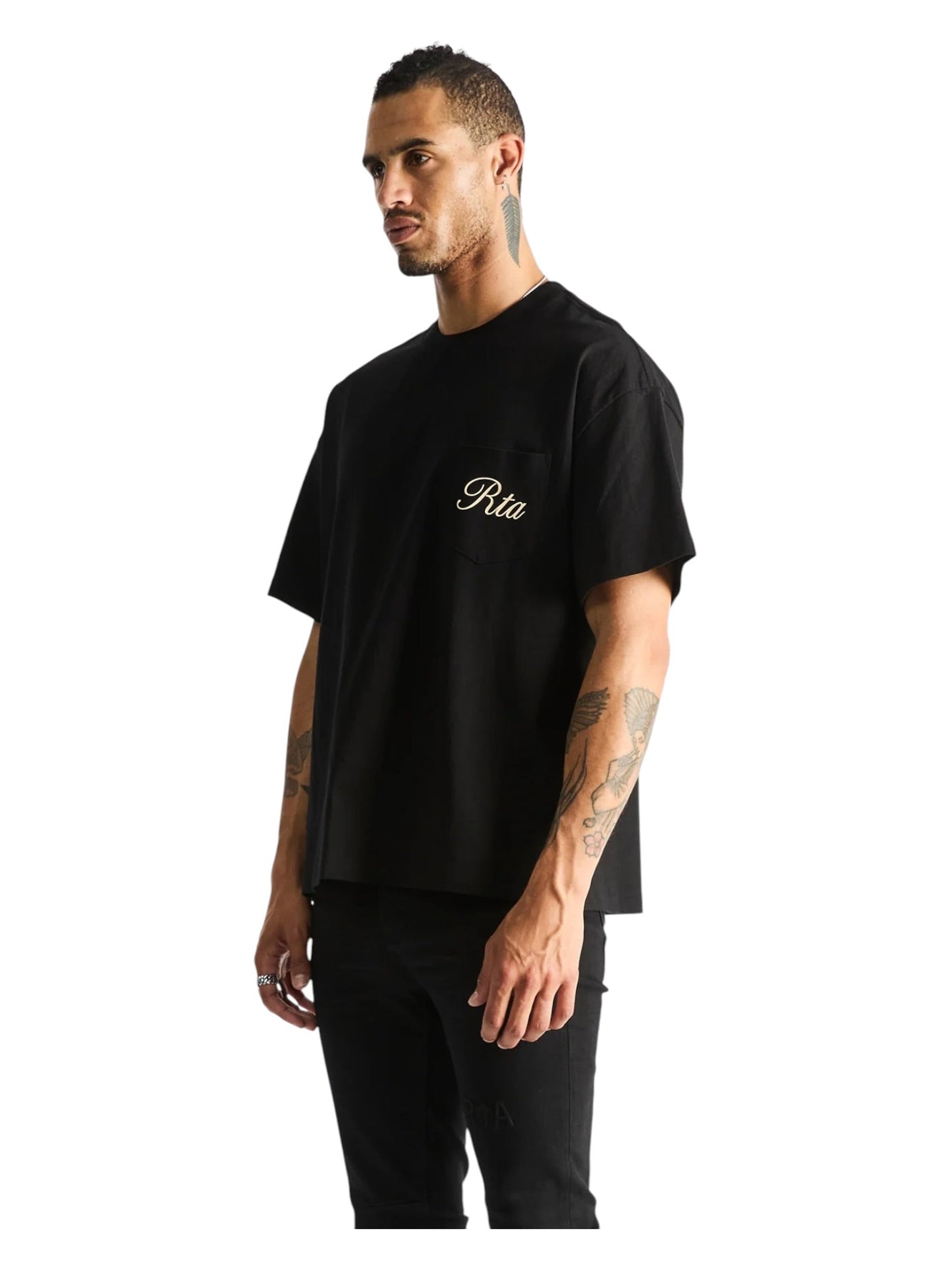 Probus Rta Bastien Pocket Tee | Black Clockface Rta Bastien Pocket Tee | Black Clockface BLACK