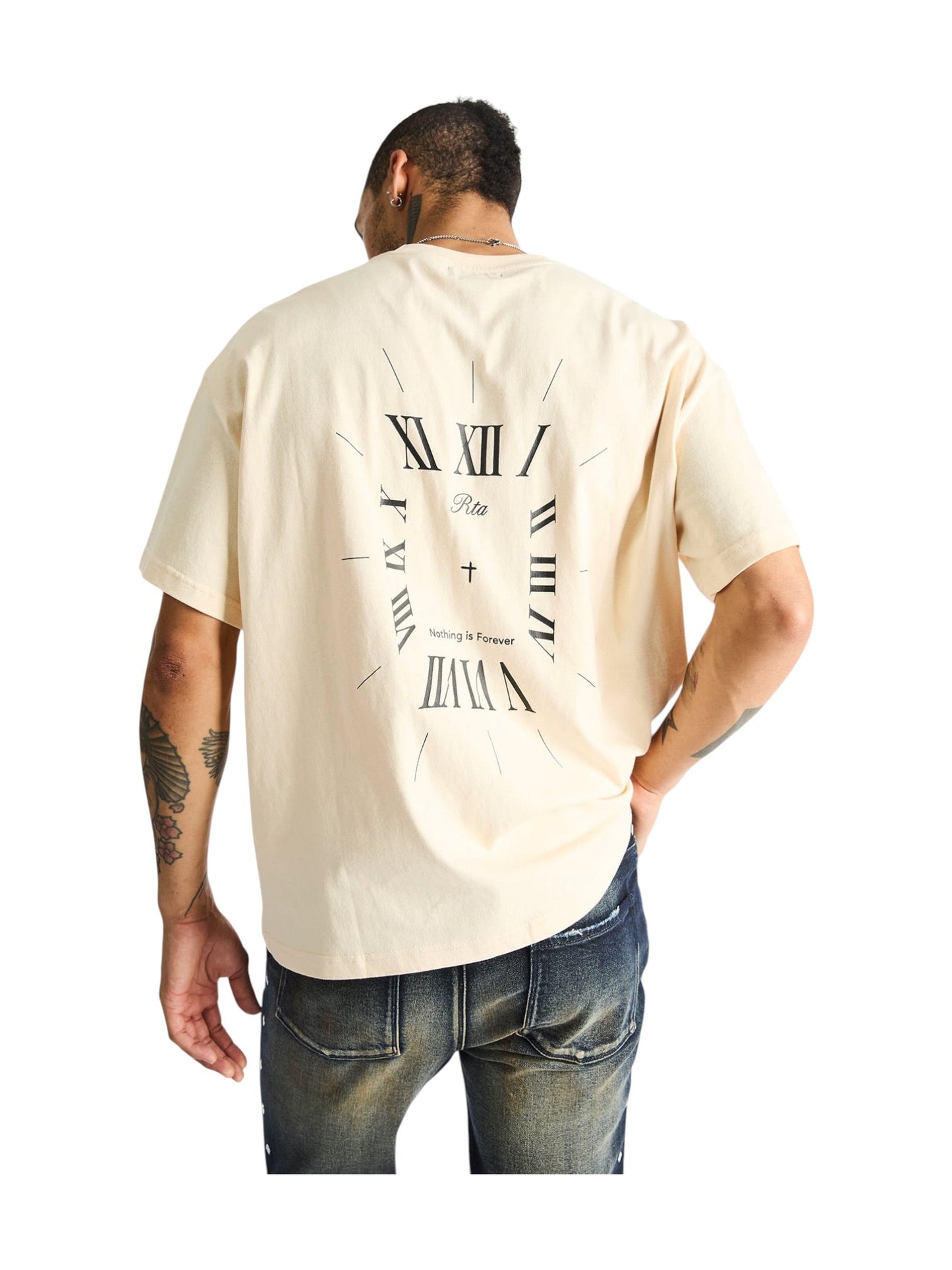 Probus Rta Bastien Pocket Tee | Bone Clockface Rta Bastien Pocket Tee | Bone Clockface BEIGE