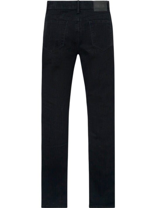 RTA Bryant Flocked Black Jeans