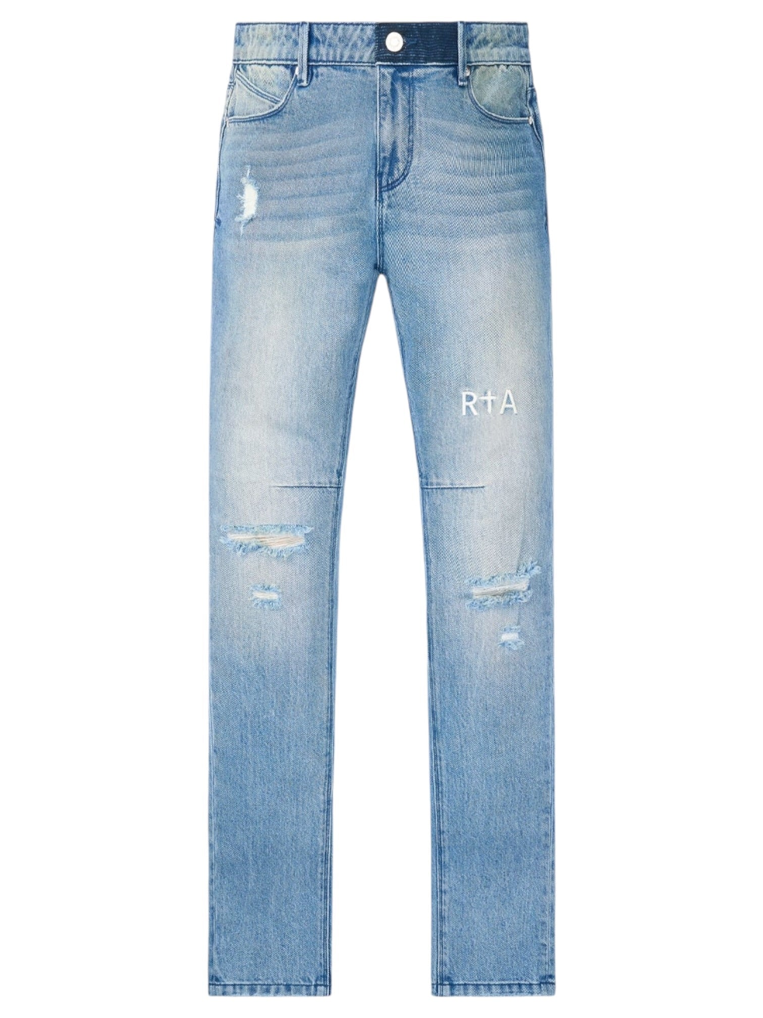 Rta Bryant Skinny Jean | Blue Haze Triple Cross