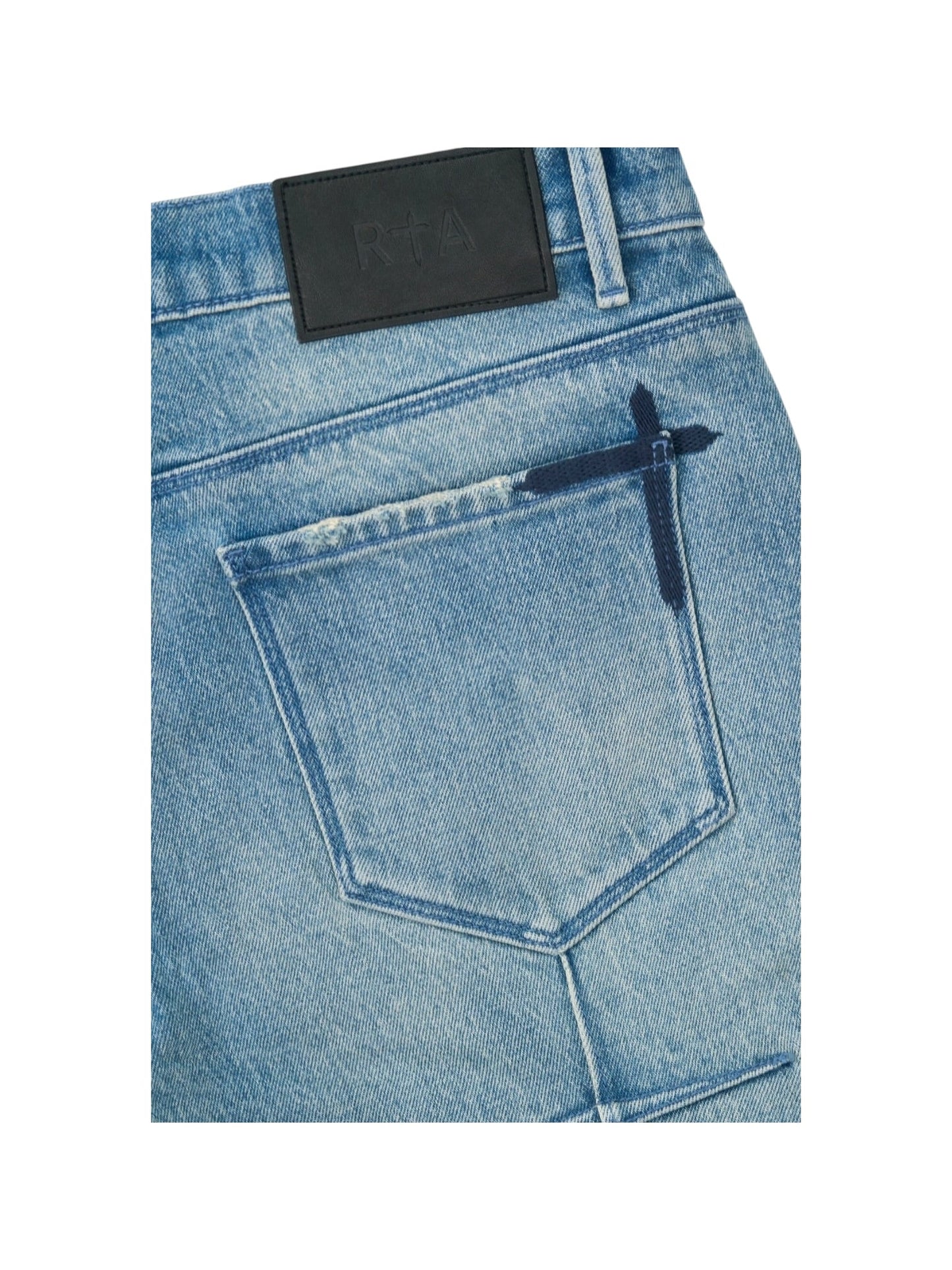 Rta Clayton Skinny Jean Golden Indigo