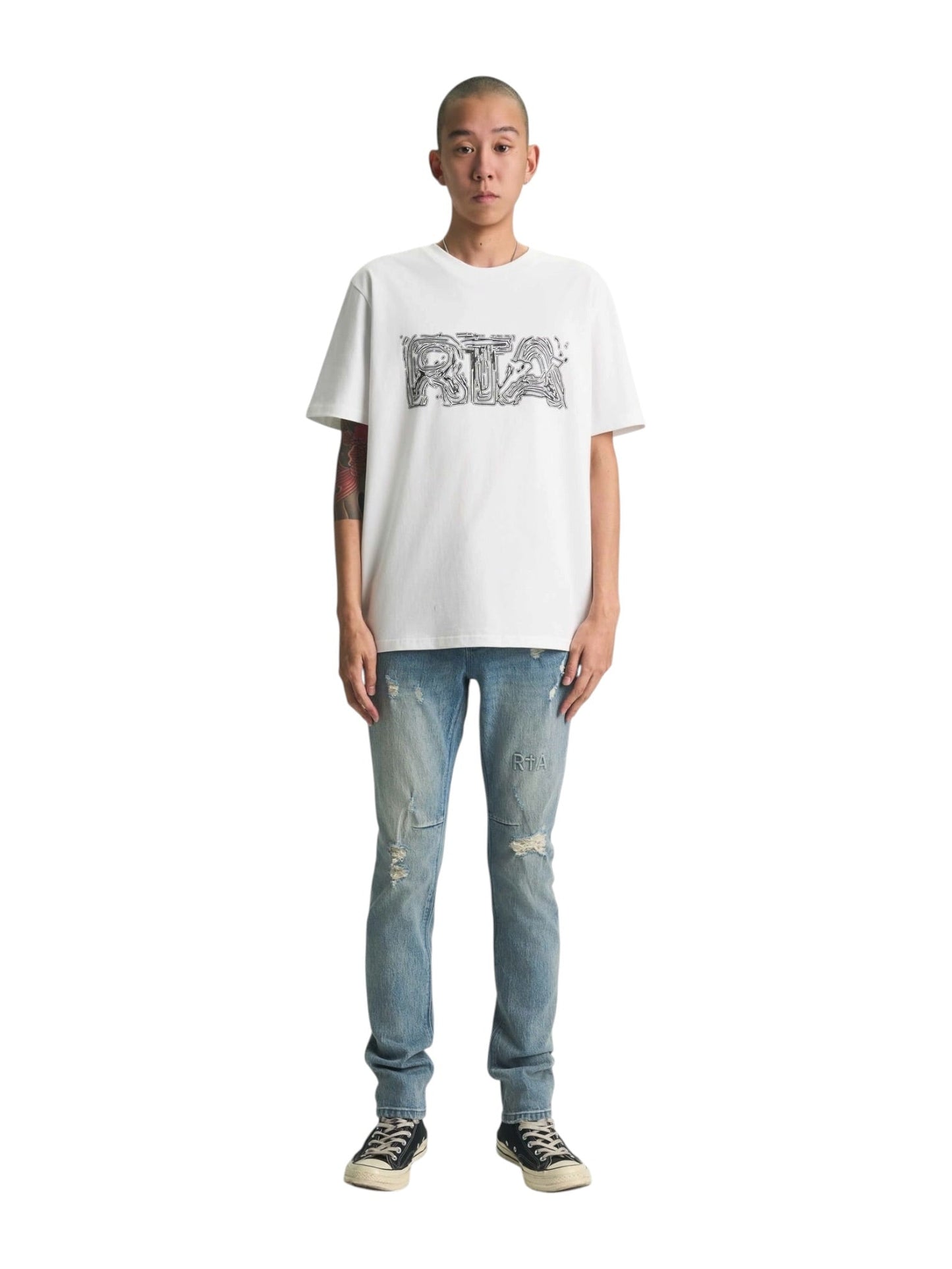 Rta Clayton Skinny Jean Golden Indigo