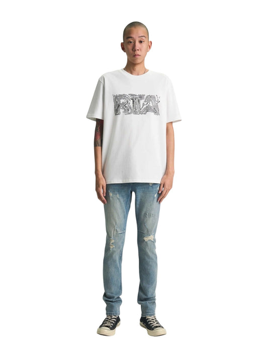 Rta Clayton Skinny Jean Golden Indigo