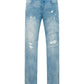 Rta Clayton Skinny Jean Golden Indigo