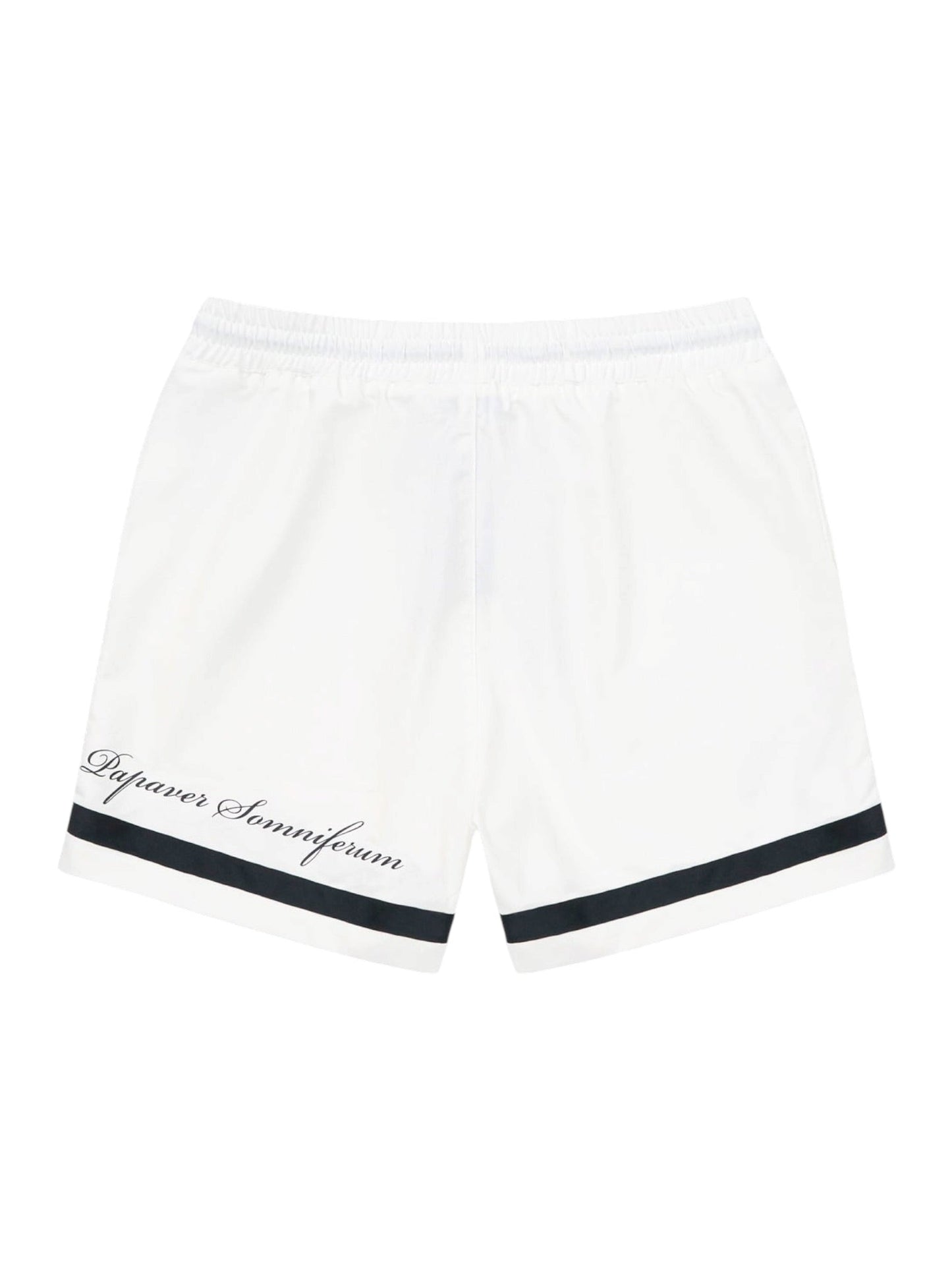 Rta Clyde Elasticated Short White Poppy