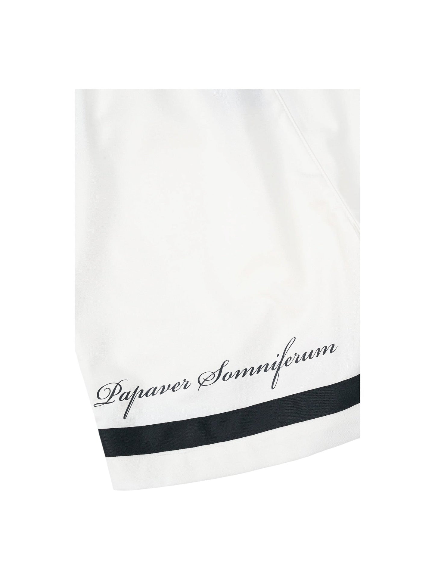 Rta Clyde Elasticated Short White Poppy