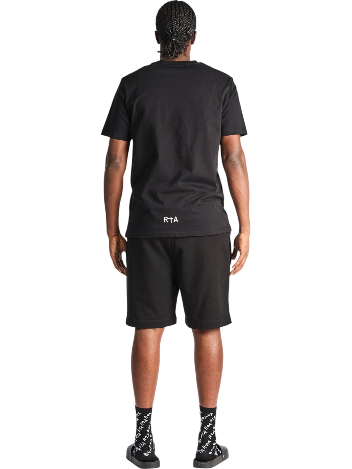 Rta Clyde Shorts | Black Spike
