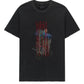 Rta Colin Oversized Short Sleeve Tee Black Forest