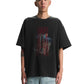 Rta Colin Oversized Short Sleeve Tee Black Forest