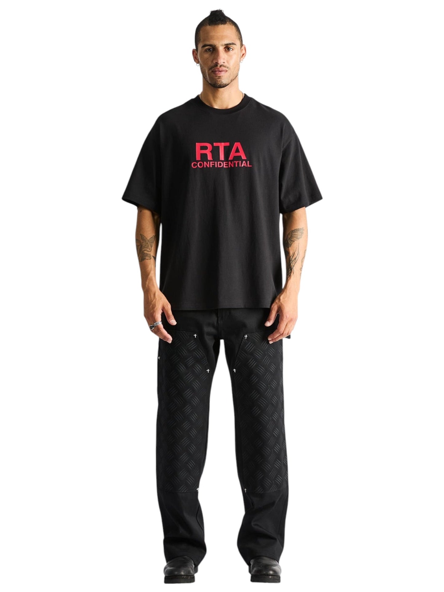 Probus Rta Colin Oversized S/s Tee | Black Case File Rta Colin Oversized S/s Tee | Black Case File BLACK