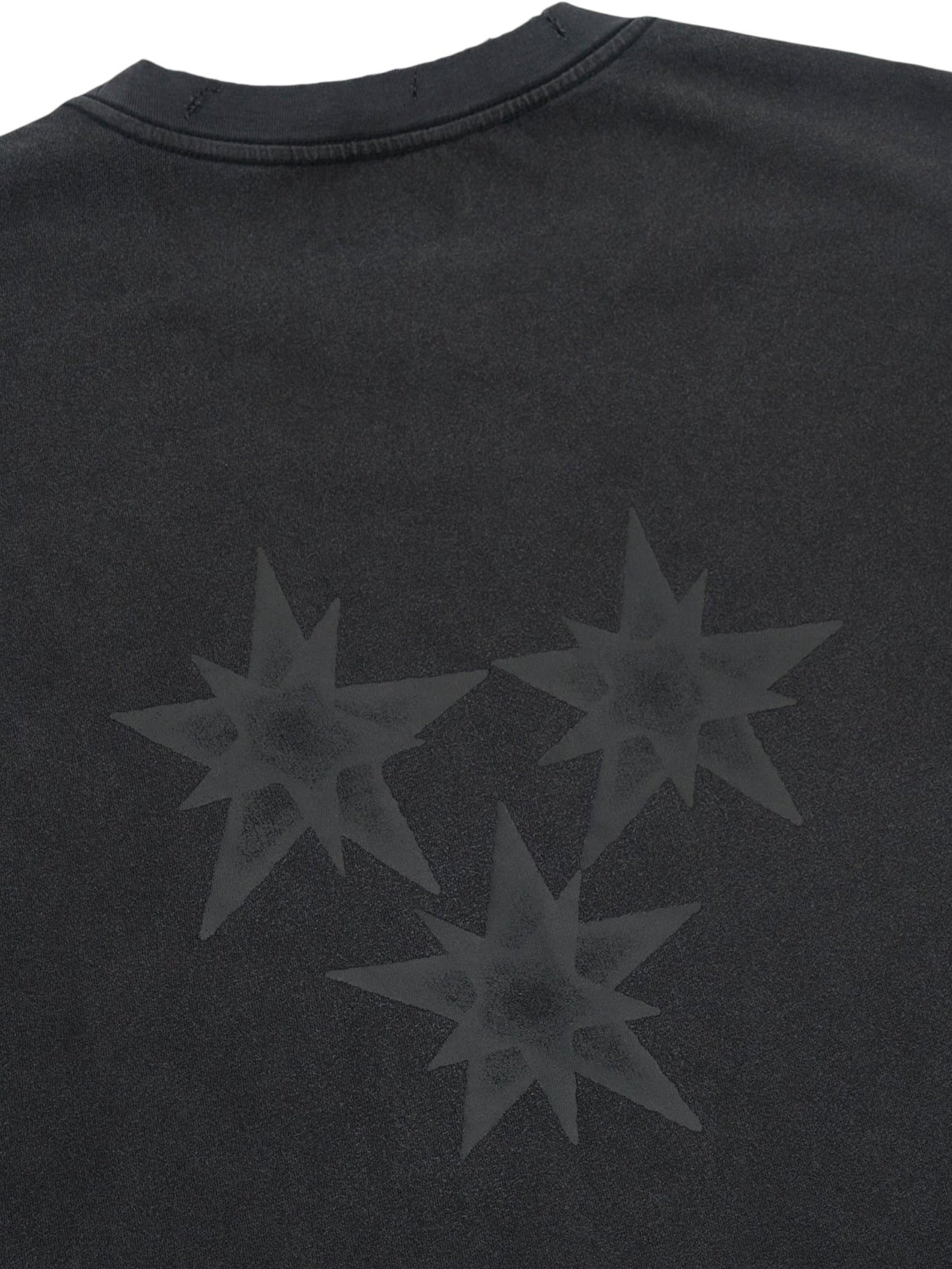Rta Colin Oversized S/s Tee | Black Smoky Stars