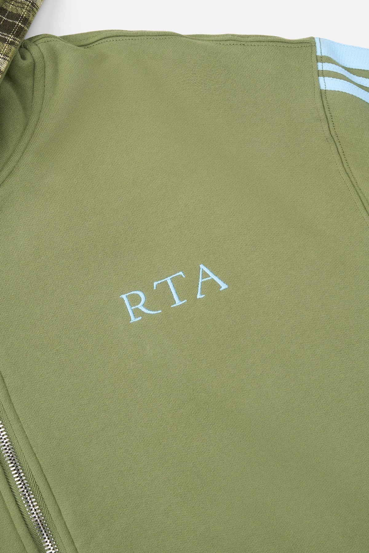 Probus Rta Elen Reversible Zip Up Hoodie | Olive Plaid Combo Rta Elen Reversible Zip Up Hoodie | Olive Plaid Combo OLIVE