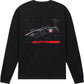 RTA Lawrence Long Sleeve Tee Black Formula Car