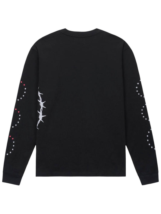 Probus Rta Lawrence Long Sleeve Tee Black Star Wire Rta Lawrence Long Sleeve Tee Black Star Wire BLACK